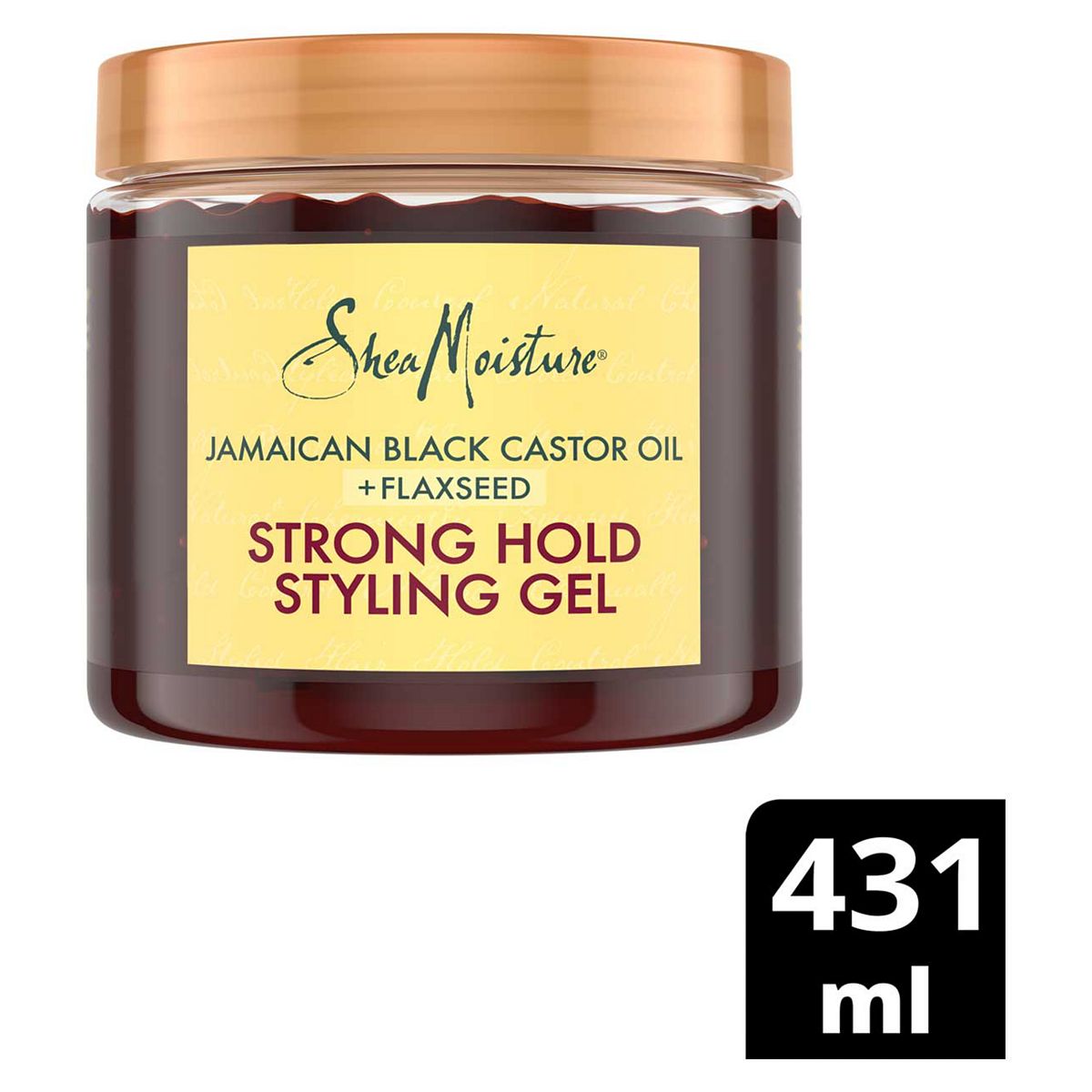 Shea Moisture Sheamoisture Jamaican Black Castor Oil & Flaxseed Strong Hold Styling Gel 431ml