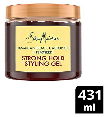 SheaMoisture Jamaican Black Castor Oil & Flaxseed Strong Hold Styling Gel 431ml
