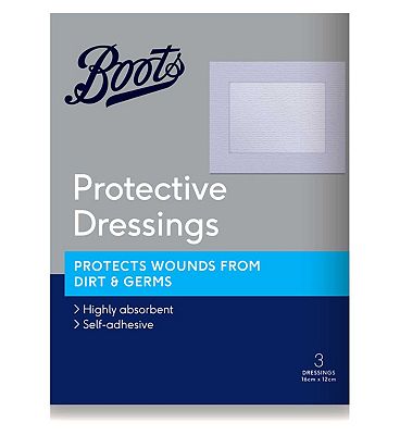 Boots Protective Dressings Pack 3s