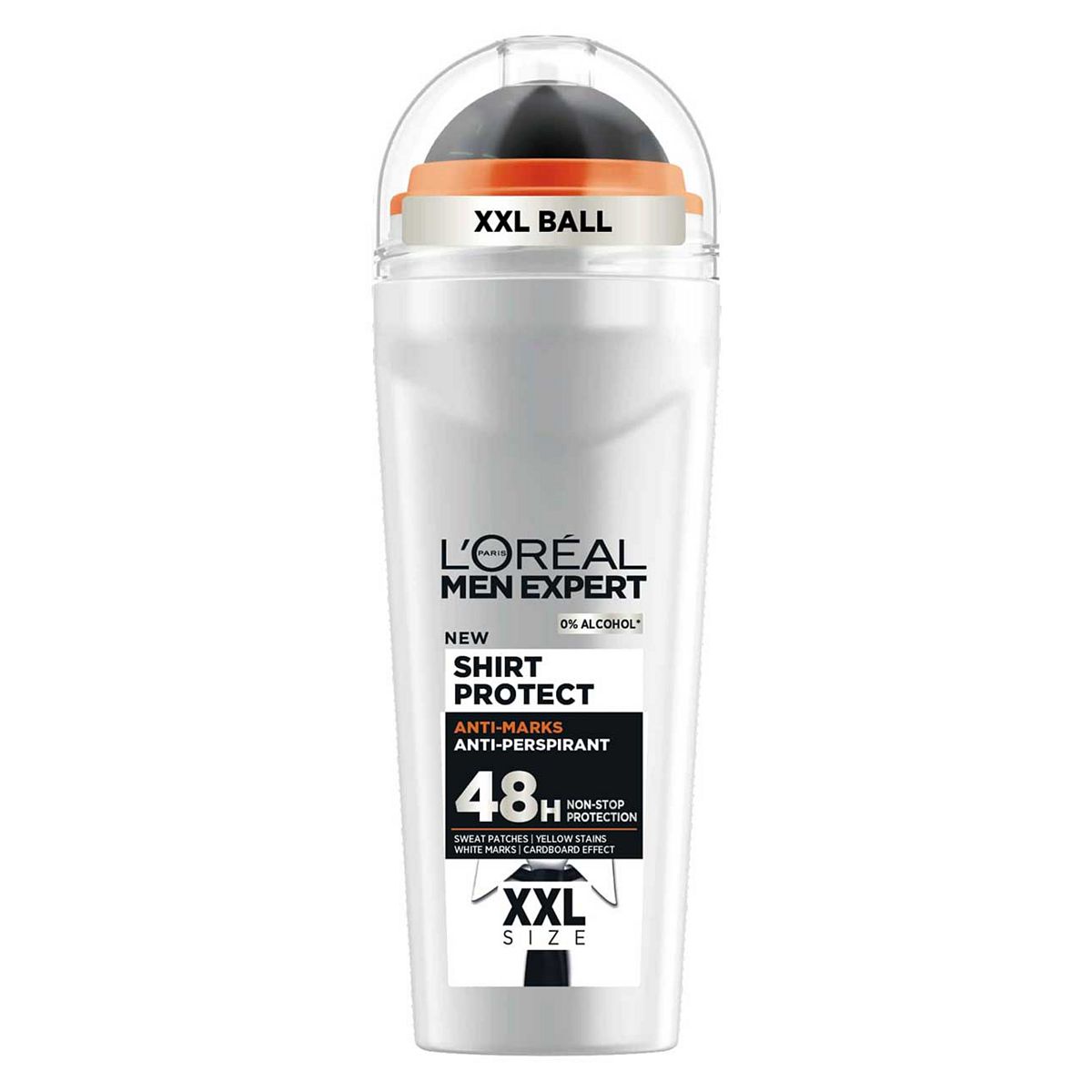 L'oreal Men Expert L'oréal Men Expert Shirt Protect Anti-Marks 48H Roll On Anti-Perspirant Deodorant Large Xxxl 100Ml