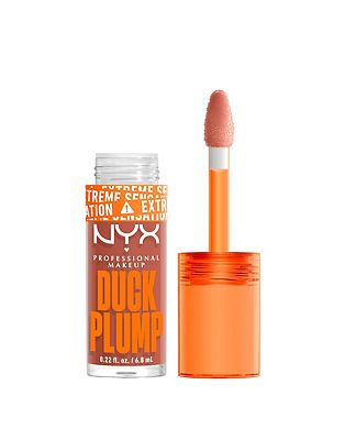 NYX Professional Makeup Duck Plump Lip Clear Plumping Gloss Mocha Me Crazy 7ml Mocha Me Crazy