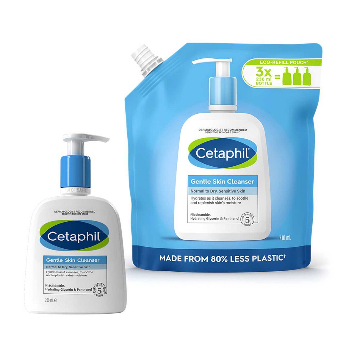 Cetaphil Gentle Cleanser Refill Bundle