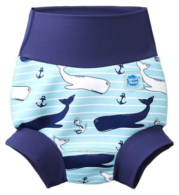 Couche De Bain Happy Nappy Splash About Pour Bébé 6-12 Mois - Néoprène Souple, étanche Et Confortable