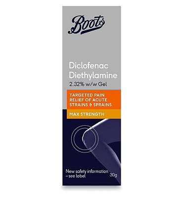 Boots Dilclofenac Diethylamine 2.32% w/w Gel 30g