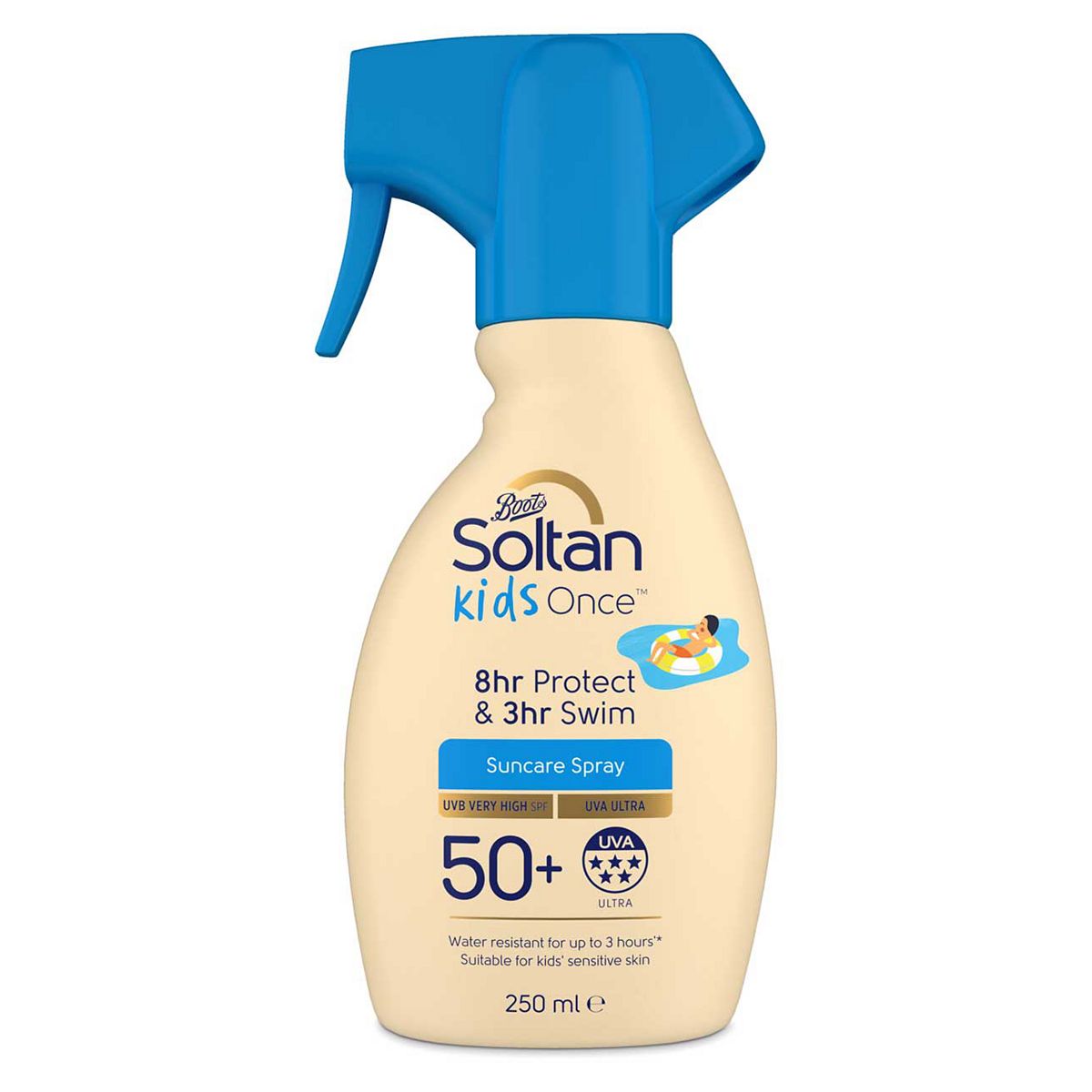 Soltan Kids Once Trigger Spray Spf50+250 ml, 250ml