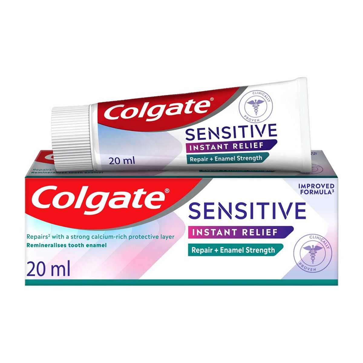 Colgate Sensitive Instant Relief Repair + Enamel Strength Toothpaste 20Ml