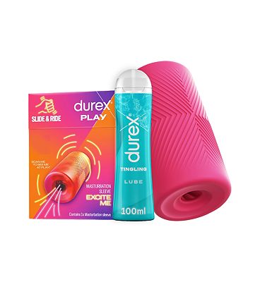 durex slide & ride masturbation sleeve Durex Masturbation Sleeve Excite Me Slide & Ride 1 pcs main image 1