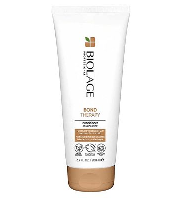 Biolage Professional Bond Therapy Vegan Conditioner With Citric Acid & Coconut Oil For Damaged Hair,
