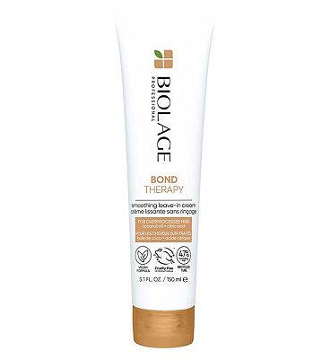 Biolage Professional Bond Therapy Vegan Smoothing Leave In Balm With Citric Acid & Coconut Oil For D
