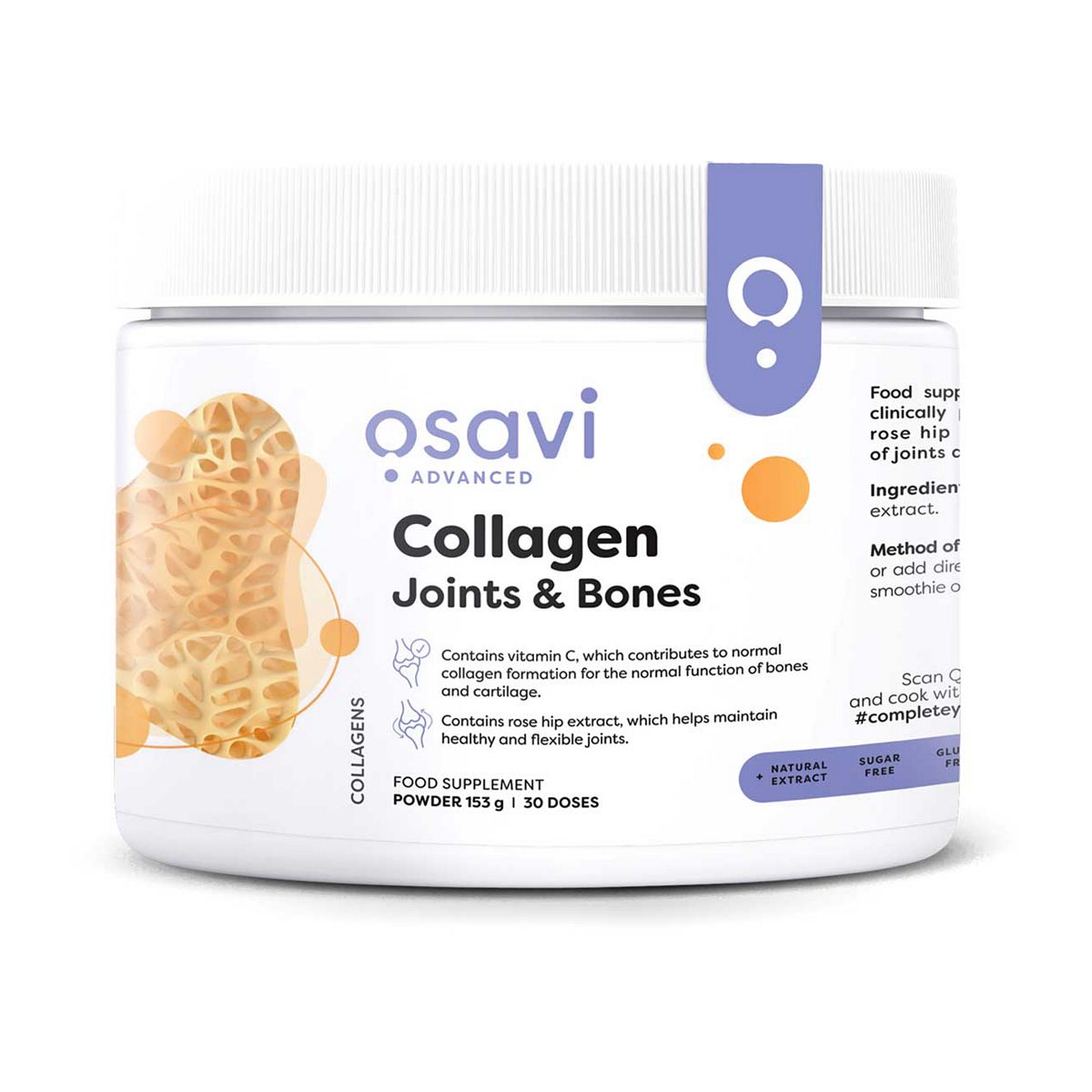 Osavi Collagen Peptides - Joints & Bones 153G