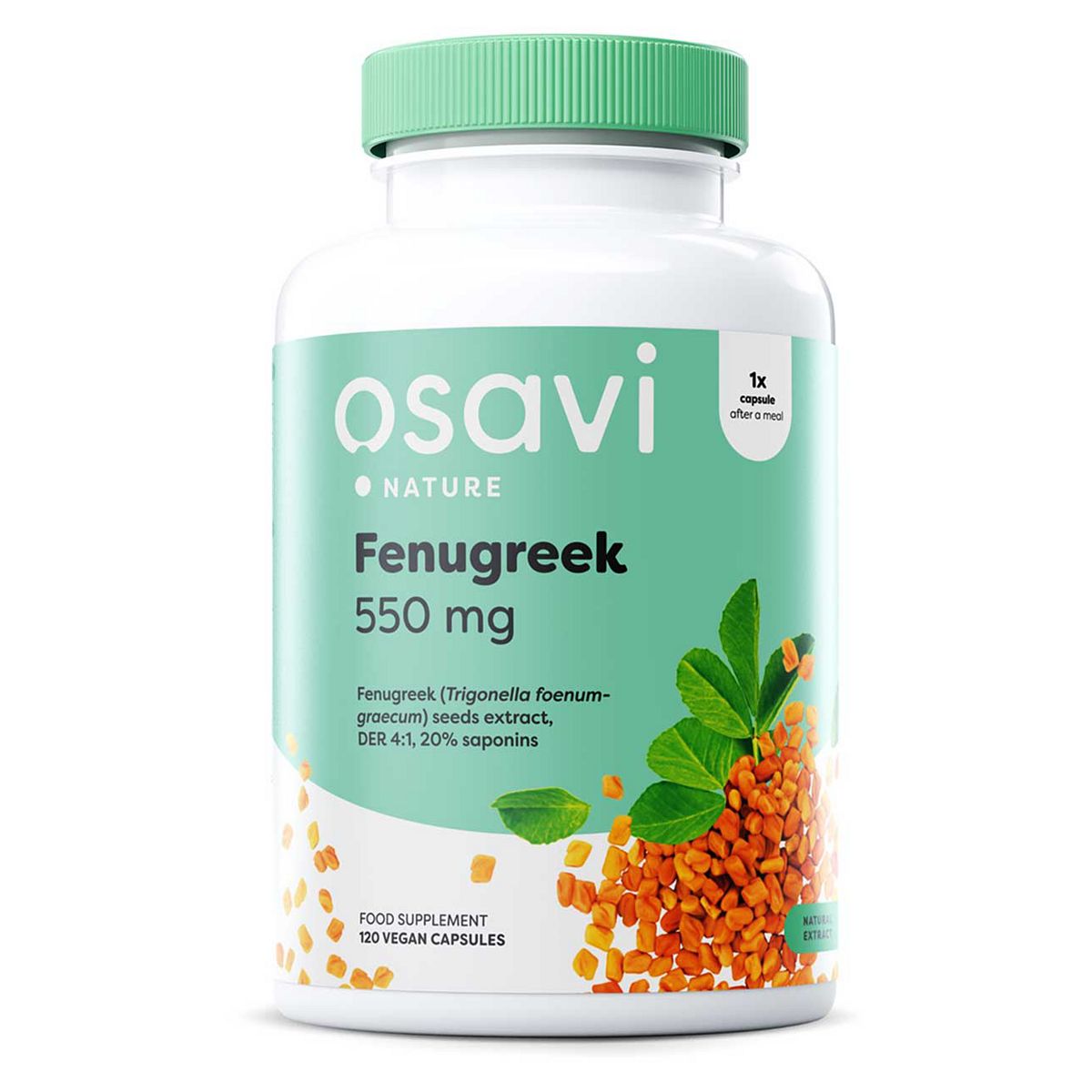 Osavi Fenugreek, 550Mg - 120 Vcaps