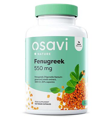 Osavi Fenugreek, 550mg - 120 vcaps