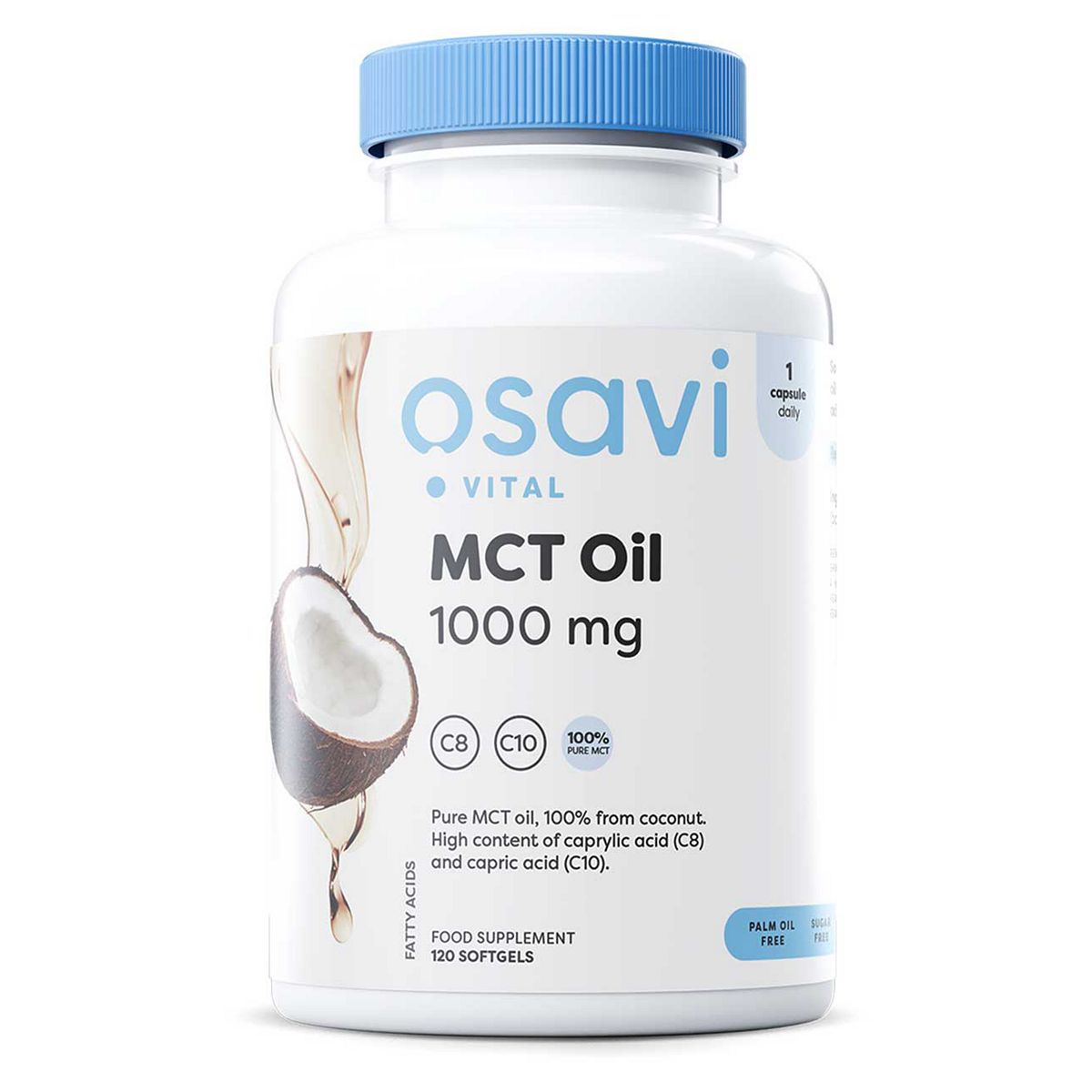 Osavi Mct Oil, 1000Mg - 120 Softgels