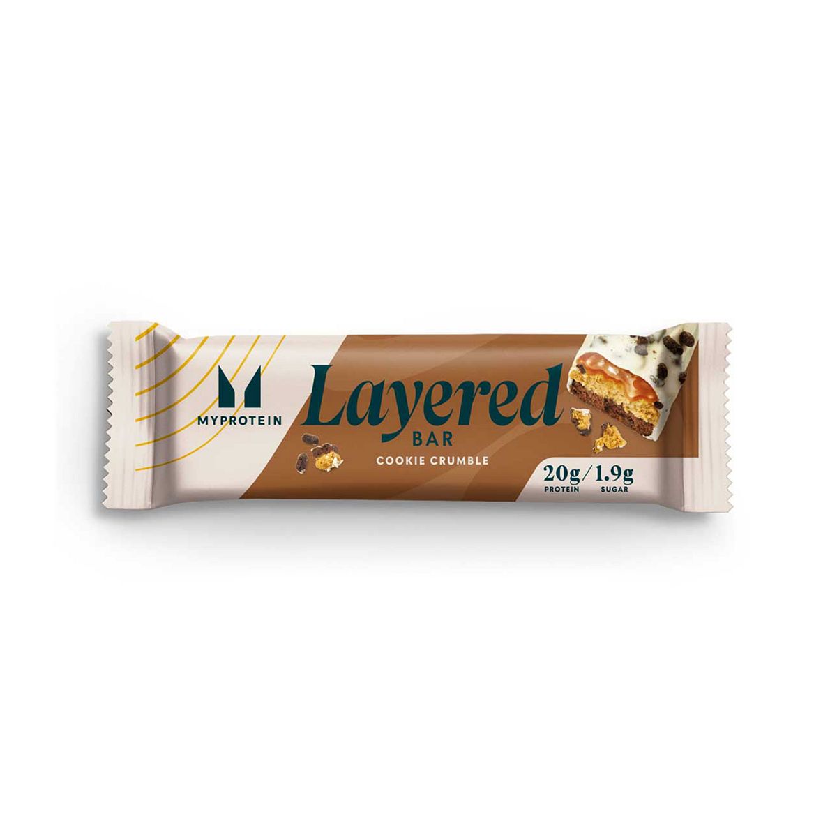 Myprotein Layered Protein Bar, Cookie Crumble, 60G