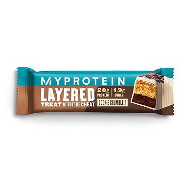 Myprotein Layered Protein Bar, Cookie Crumble, 60g