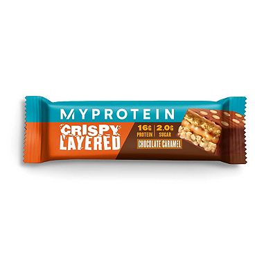 Myprotein Crispy Layered Bar  Chocolate Caramel - 58g