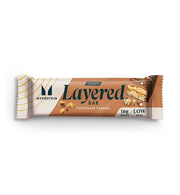 Myprotein Crispy Layered Bar, Chocolate Caramel, 58g