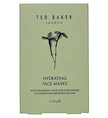 Ted Baker Jasmine & Lime Blossom Hydrating Face Mask 3 x 26g
