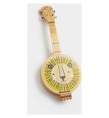 Mothercare play wooden banjo