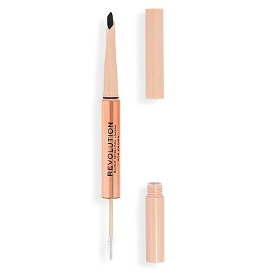 Revolution Fluffy Brow Filter Duo ash brown 1ml ash brown