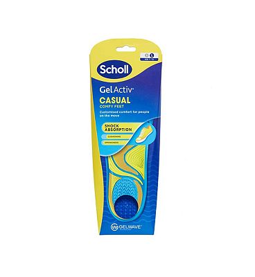 Click to view product details and reviews for Scholl Gel Activ Casual Insoles Large.