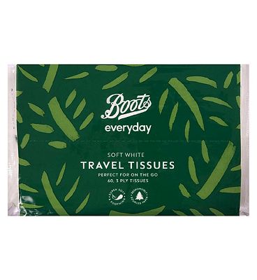 Boots Everyday Travel Tissues 60s