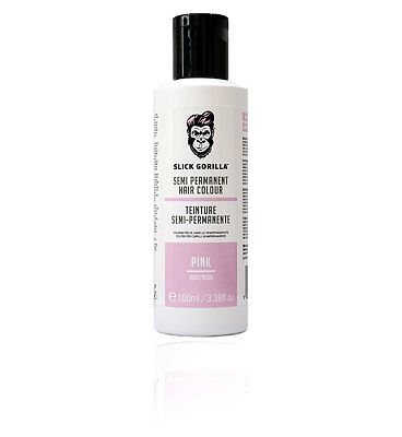 Slick Gorilla Semi Permanent Hair Colour Pink 100ml