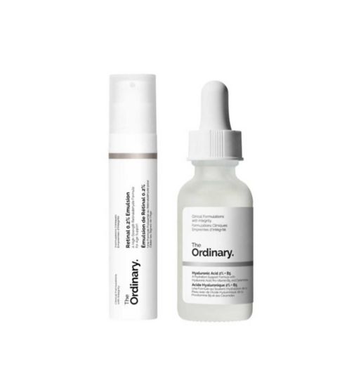 The Ordinary Hyaluronic Acid 2% + B5 30ml;The Ordinary Hyaluronic Acid 2% B5 30ml;The Ordinary Resurface + Hydrate Bundle;The Ordinary Retinal 0.2% Emulsion 15ml;The Ordinary Retinal 0.2% Emulsion Serum 15ml
