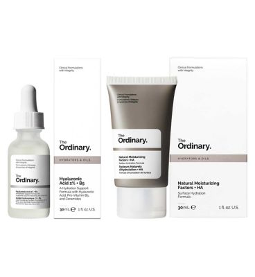 The Ordinary Hyaluronic Acid + Natural Moisturizing Factors Bundle (2)