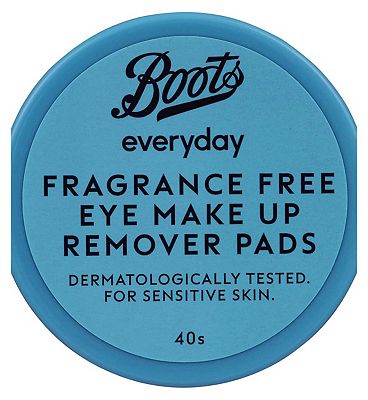 Boots Fragrance Free Eye Make Up Remover Pads 40s