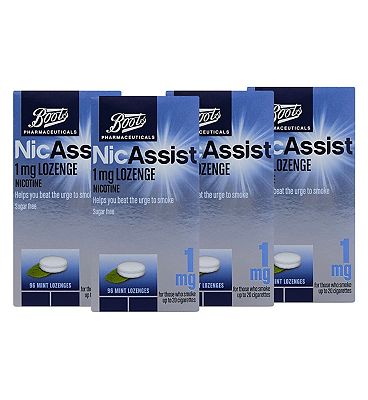 Click to view product details and reviews for Boots Nicassist 1mg Lozenges 4 X 96 Bundle.