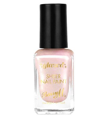 Barry M Glazed Nail Paint serene 10ml serene