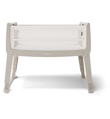 Snuzpod Studio Bedside Crib - Oslo