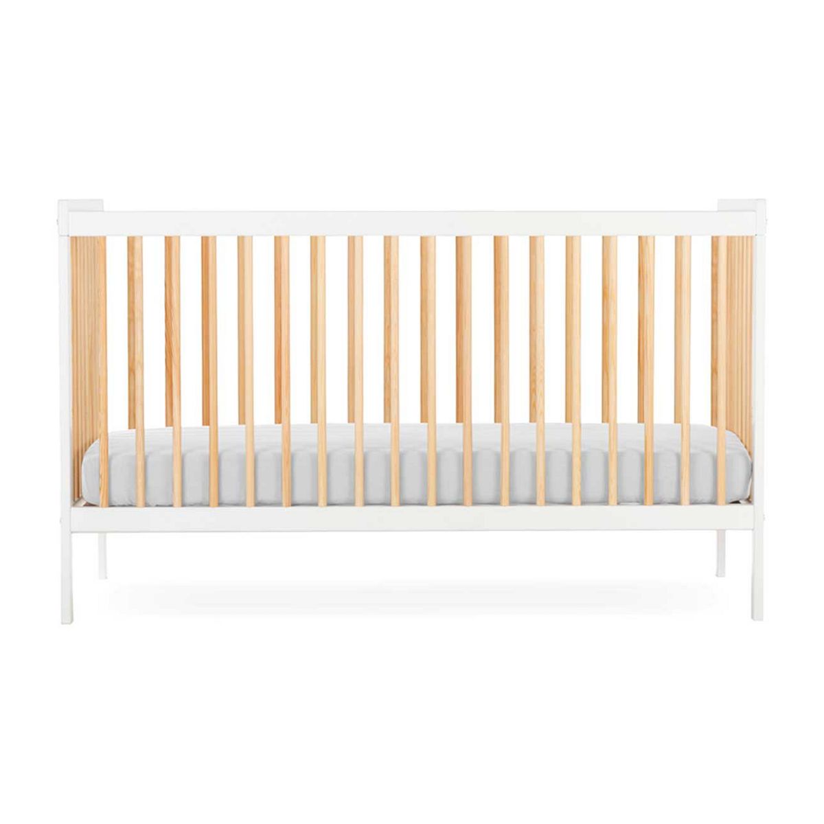 Cuddleco Nola Cot Bed - White & Natural