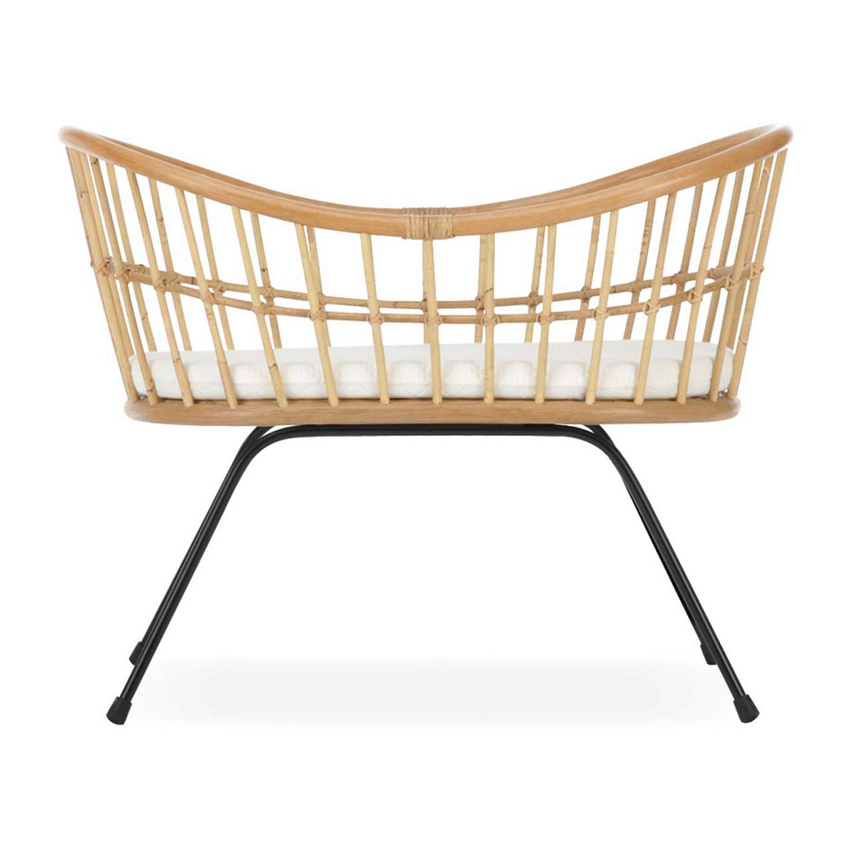 Cuddleco Aria Wave Rattan Crib