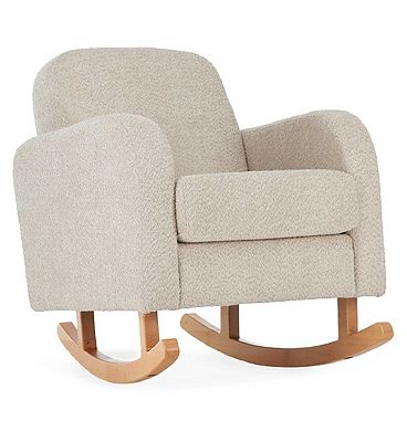 CuddleCo Etta Boucle Nursing Chair Mushroom