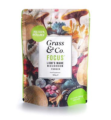 Grass & Co. FOCUS Mushroom Powder 100g