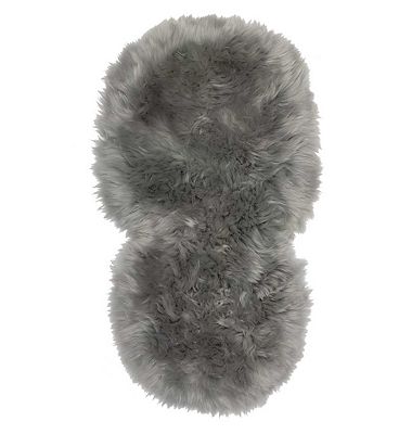 Naturally Sheepskins Deluxe Sheepskin Pram Liner - Grey