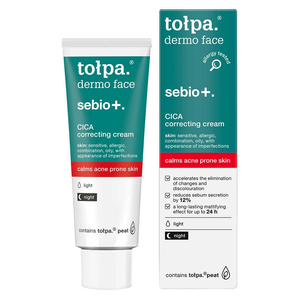 Tolpa Dermo Sebio Cica Cream Night 40ml