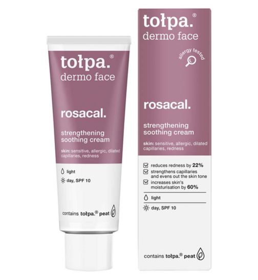 Tolpa Dermo Face Rosacal Strengthening Soothing SPF 10 Cream (Day) 40ml