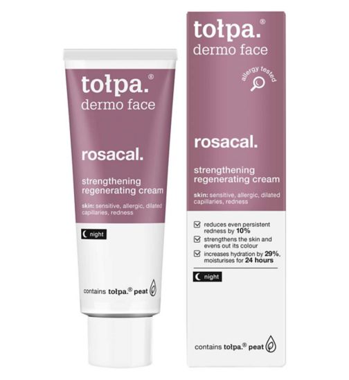 Tolpa Dermo Face Rosacal Strengthening Regenerating Cream (Night) 40ml