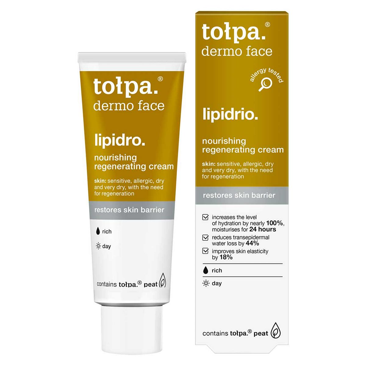 Tolpa Dermo Face Lipidrio Nourishing Regenerating Cream (Day) 40ml