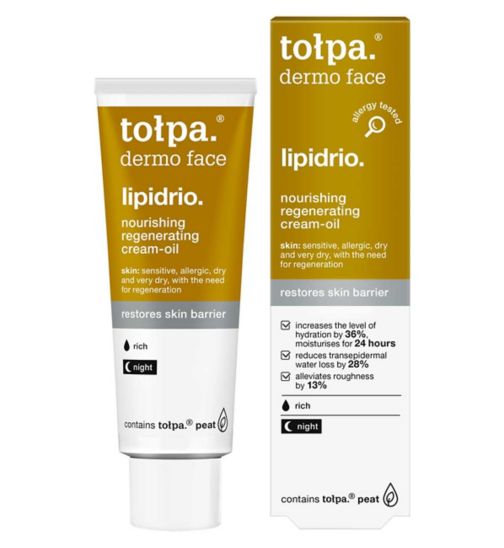 Tolpa Dermo Face Lipidrio Nourishing Regenerating Cream-Oil (Night) 40ml
