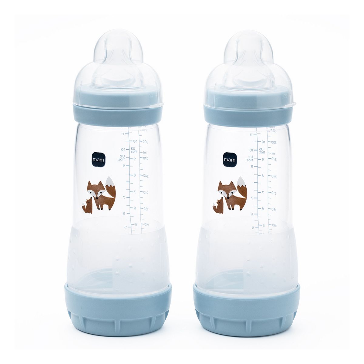 Mam Easy Start Anti-Colic Bottle 320Ml 2 Pack Blue