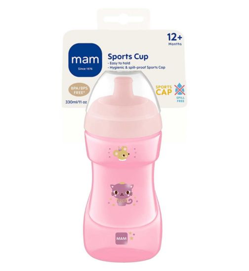 MAM Sports Cup 330Ml Pink