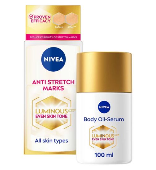 NIVEA Luminous 630 Anti Stretch Marks Body Oil-Serum 100ml