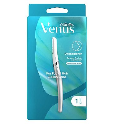 Gillette Venus Dermaplaner for Face, 1 Blade, Dermaplaning Tool for Facial Hair Removal