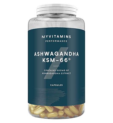 Myvitamins Ashwagandha KSM66, 90 Capsules