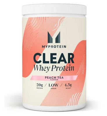 Myprotein Clear Whey Protein, Peach Tea, 20 Serve, 488g