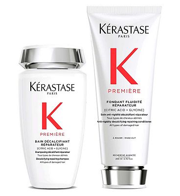 Krastase Premire Decalcifying Repairing Shampoo & Conditioner Duo for Damaged Hair with Pure Citric 